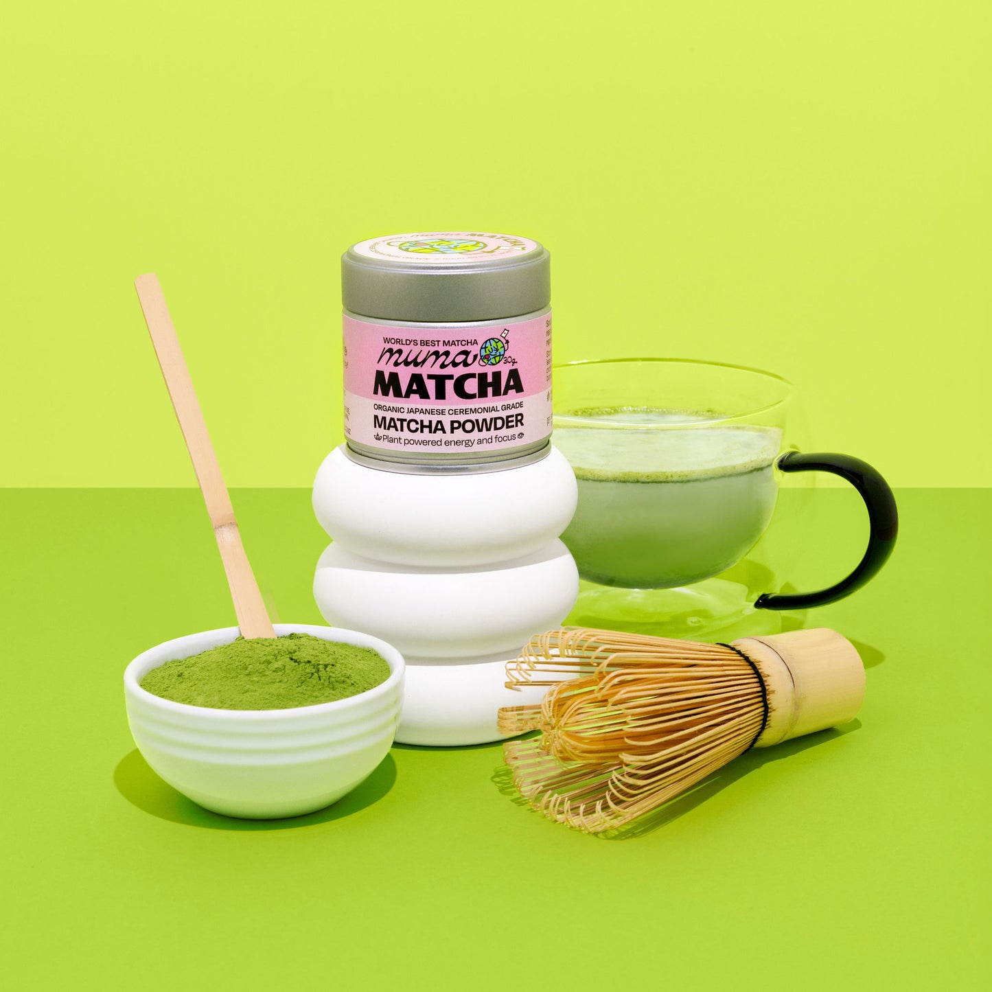 Organic Japanese Ceremonial "A" Grade Matcha Powder - 30g