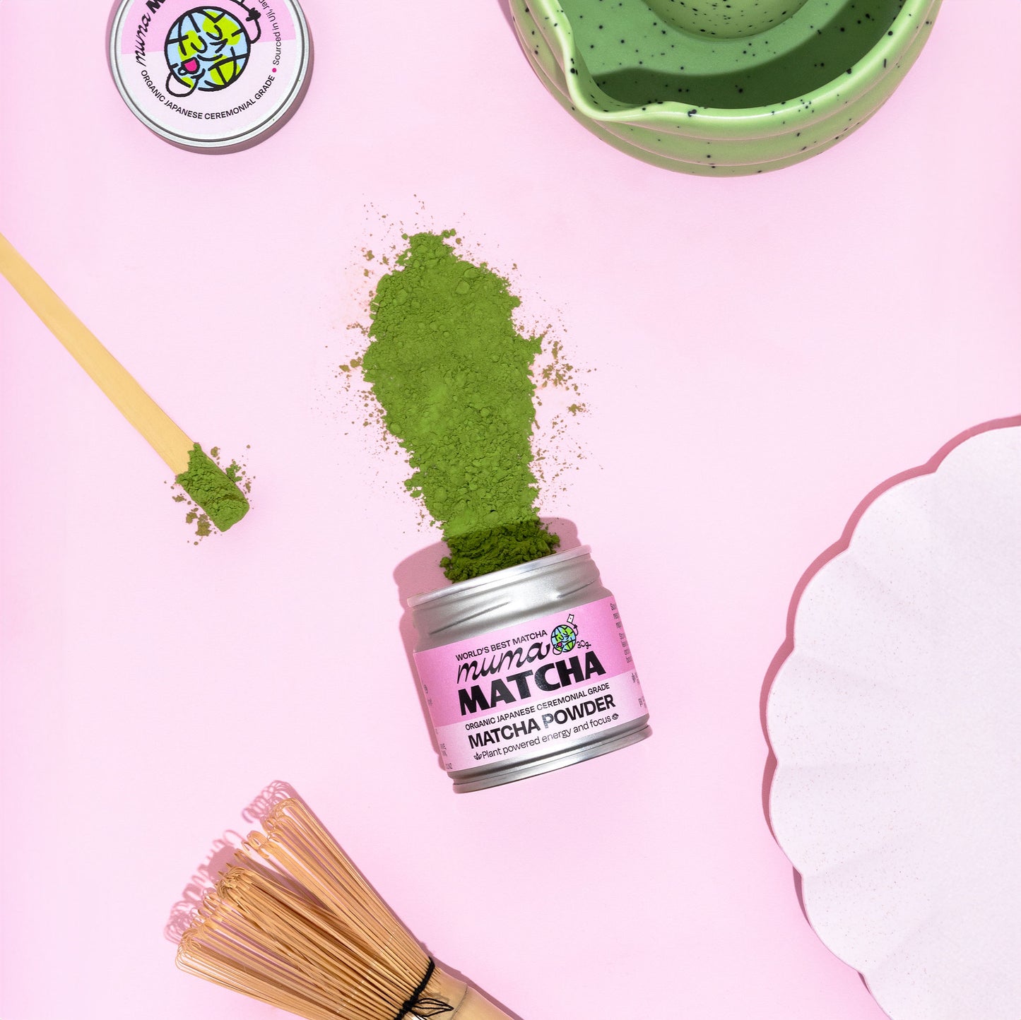 Organic Japanese Ceremonial "A" Grade Matcha Powder - 30g