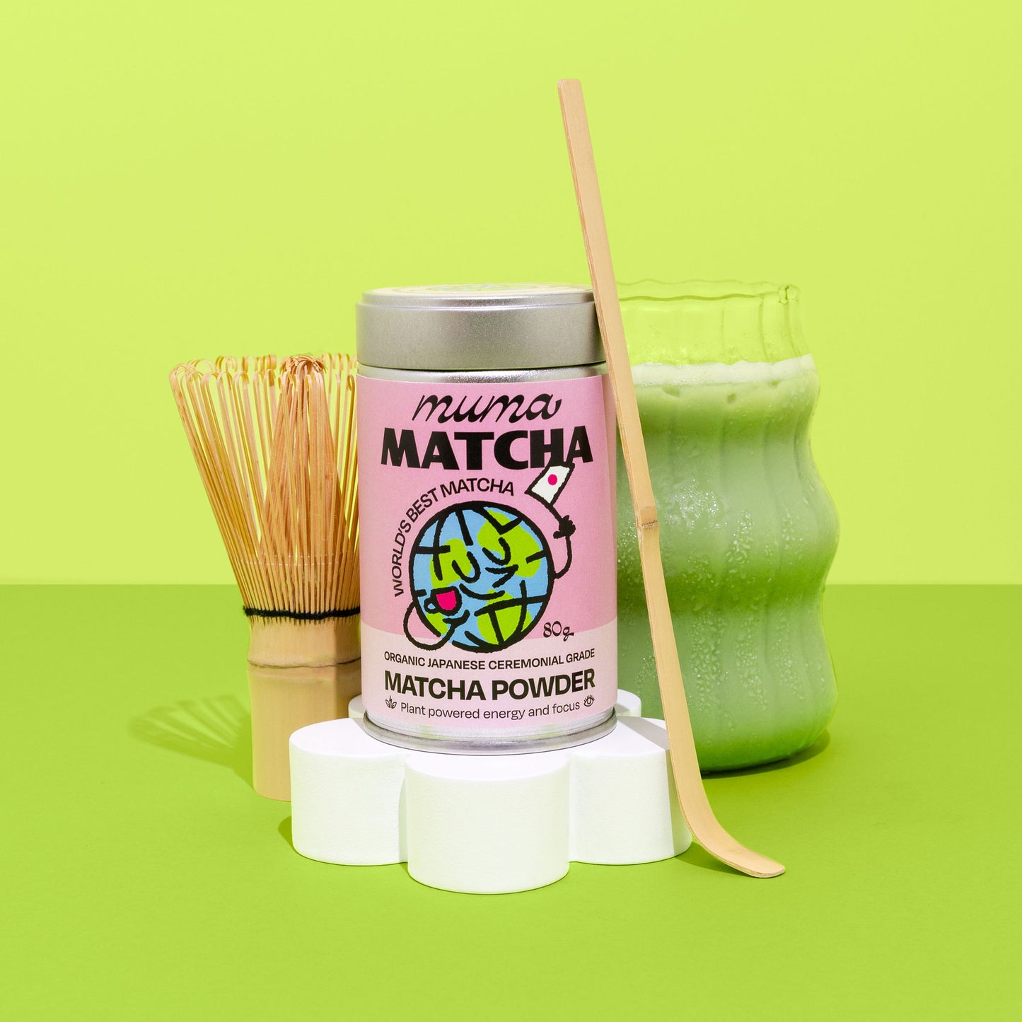 Organic Japanese Ceremonial "A" Grade Matcha Powder - 80g