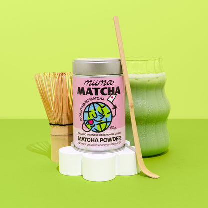 Organic Japanese Ceremonial "A" Grade Matcha Powder - 80g
